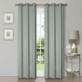 Waverly Geometric Washable Room Darkening Blackout Curtains, Set of 2